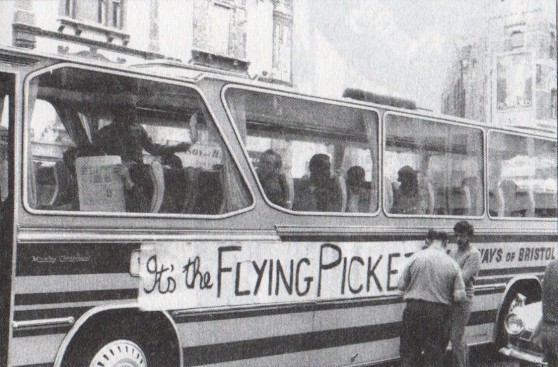 Flying pickets 1972.